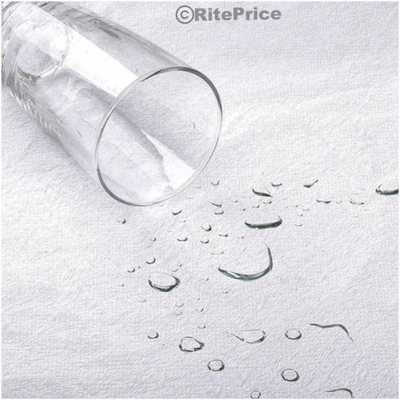 Vinyl Mattress Protector-Waterproof & Dust Mite Proof Durable Cover- King Size - Picture 5 of 11